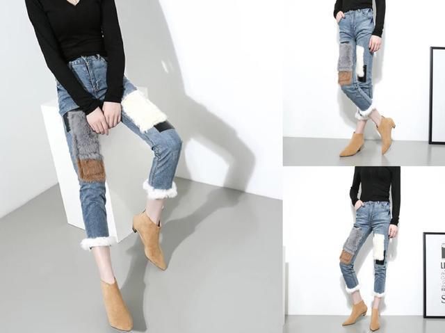 显腿长的尖头短靴，搭配对的下装，简直就是流行趋势！