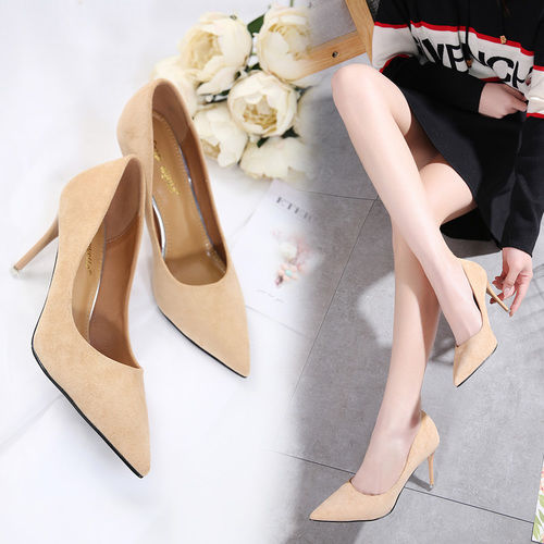 “名媛素”高跟鞋，比传统高跟鞋更精致，穿上不伤脚踝不磨脚