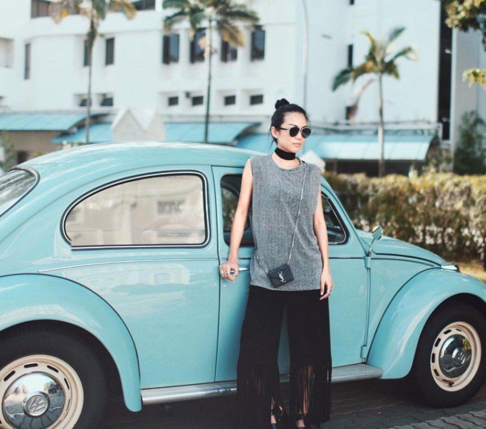 150+cm的周冬雨竟不输173cm的林志玲?