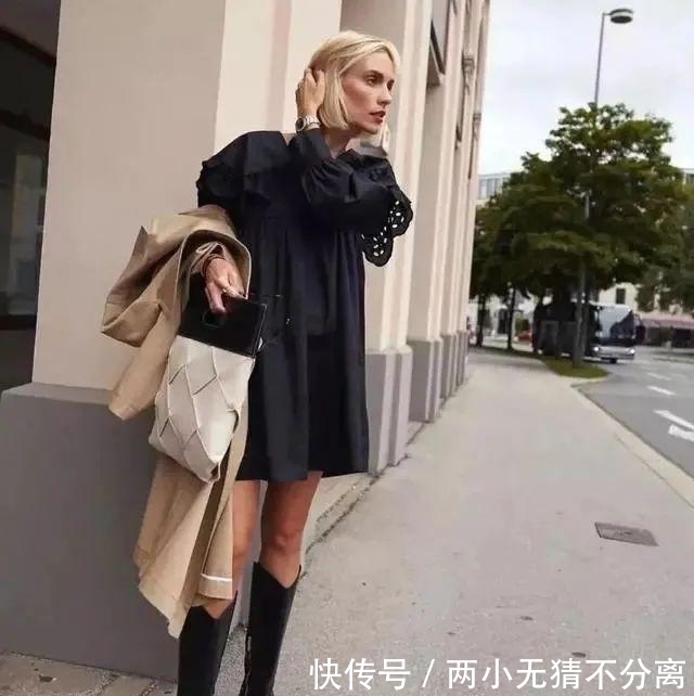  #中长靴#春夏换季，请收好这个时尚搭配！