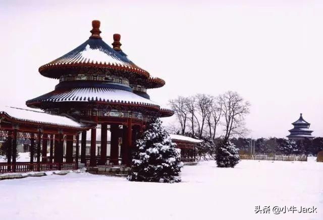北京降下大雪
