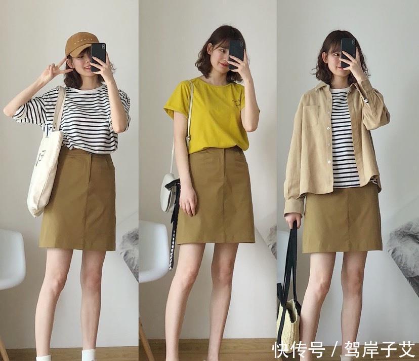 实用:简约清爽的初夏穿搭,一衣多穿时髦不重复,舒适实用还很减龄