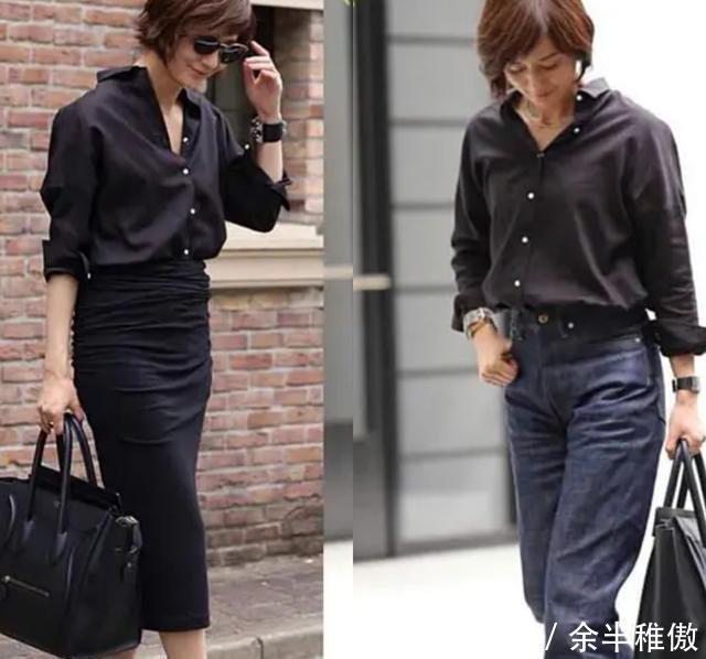 「小裁」女人40岁后穿搭要简约有质感，学习日本时尚女性的穿搭，优雅知性