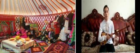  『宅在家中』阿克塞多样方式庆祝“纳吾热孜节”