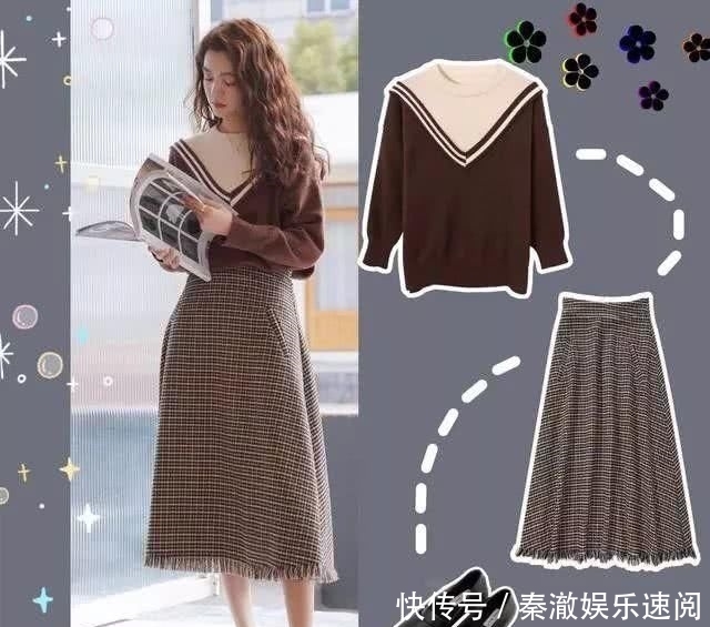  春天■春天超火的半身裙搭配，让你的服装简单百搭又多彩