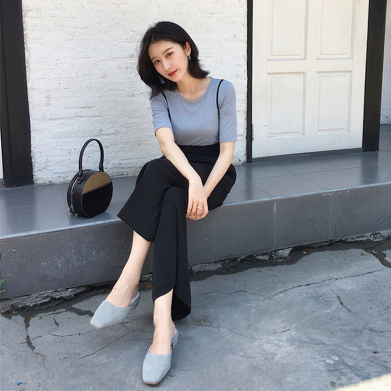 去香港出差，看见街上女人都穿短裤套装+高跟，精致显瘦迷死人