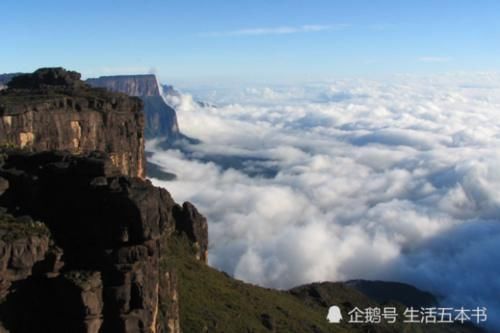 全球最平坦的山脉，被称为“失落的世界”，山顶像一个桌子