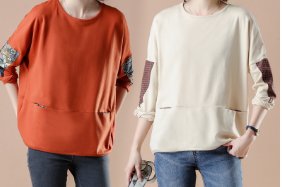 9月果真凉，出门少穿裙!今年流行的T恤小衫，洋气百搭还减龄