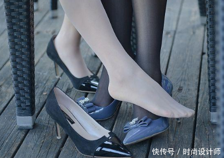 尖头细跟，时尚的细高跟，简单的设计，高级感顿时脱颖而出