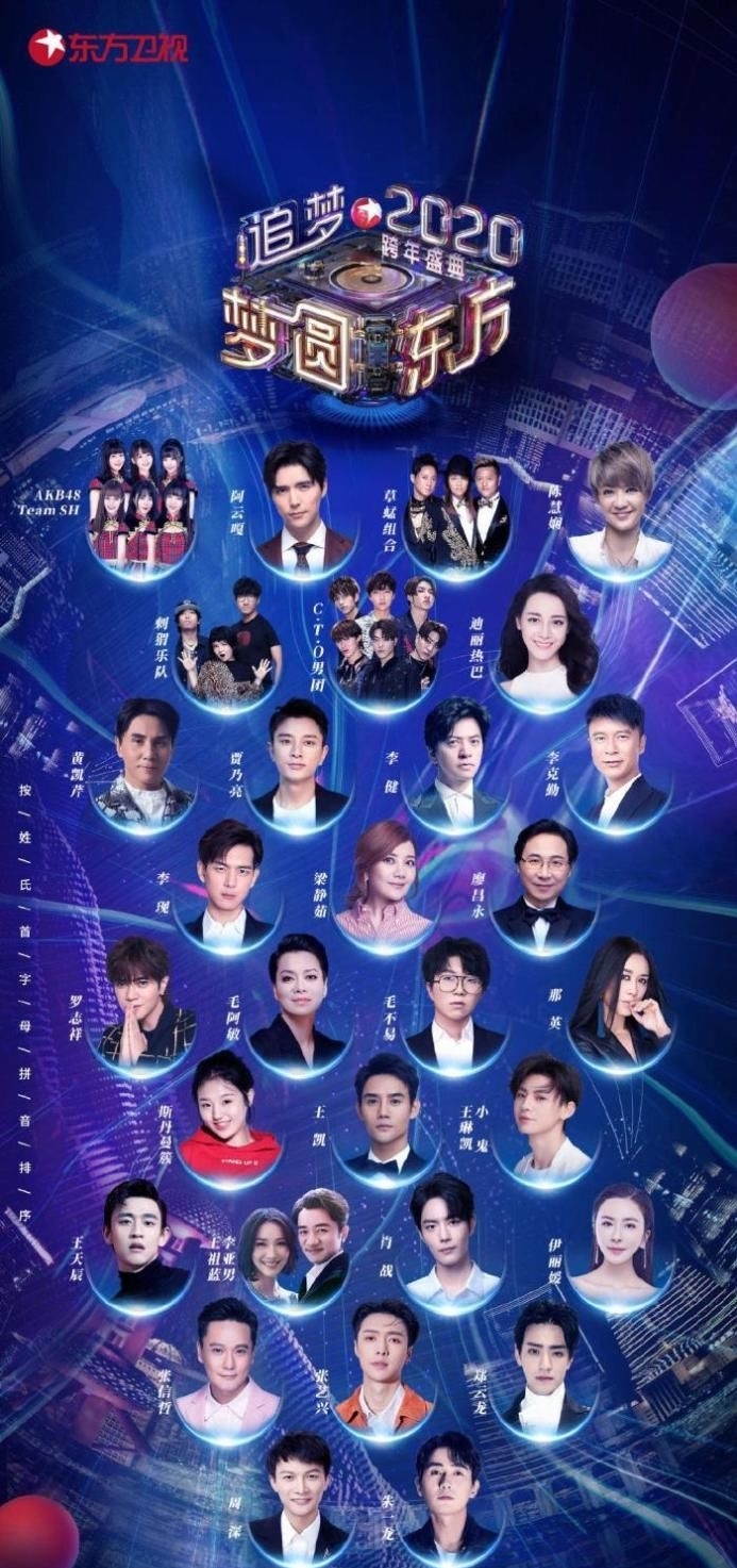 跨年东方张艺兴