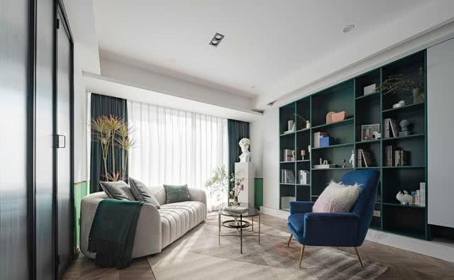 『收纳』“去客厅化”装修火了她家不要电视墙、不买餐桌,全屋太高级