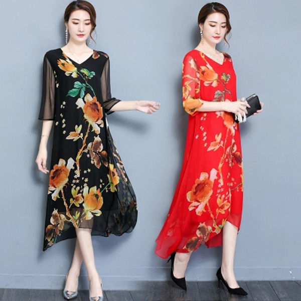 突然发现桑蚕丝裙，比真丝高贵，比欧式洋气，一辈子有一件就足够