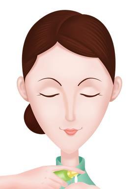  『图解』护肤品的正确使用手法图解