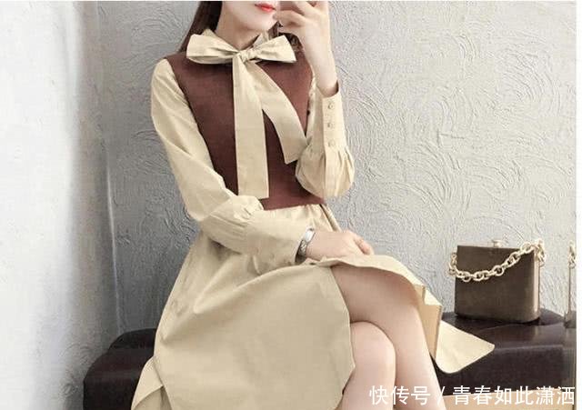 不足163高的女生，瞧瞧这12款高腰套装，让你轻松显高8公分