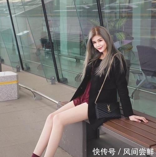 『邻家』“九头身”邻家美女,身材高挑大长腿吸睛,完美比例让人眼前一亮