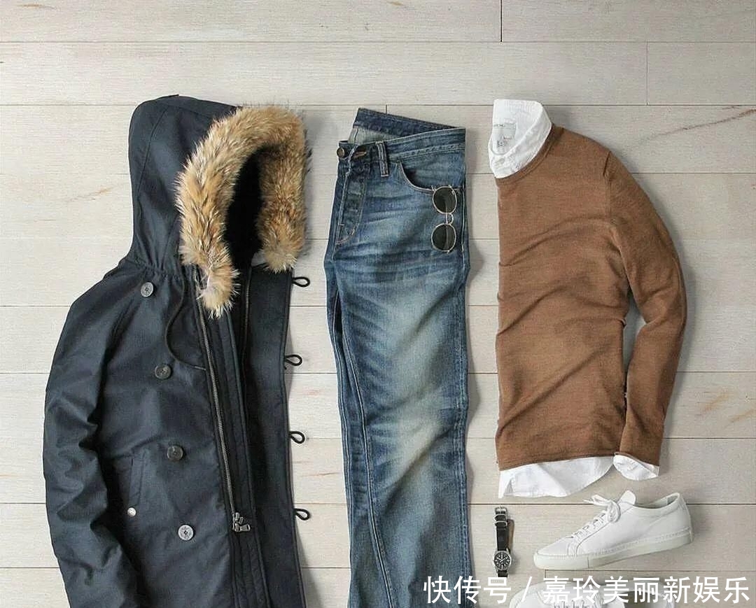  「实用」东北大哥：连帽大棉袄这样搭配最实用！