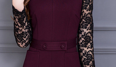 快中秋了，50岁女人多试试这，新款秋裙，配高跟鞋，洋气上档次