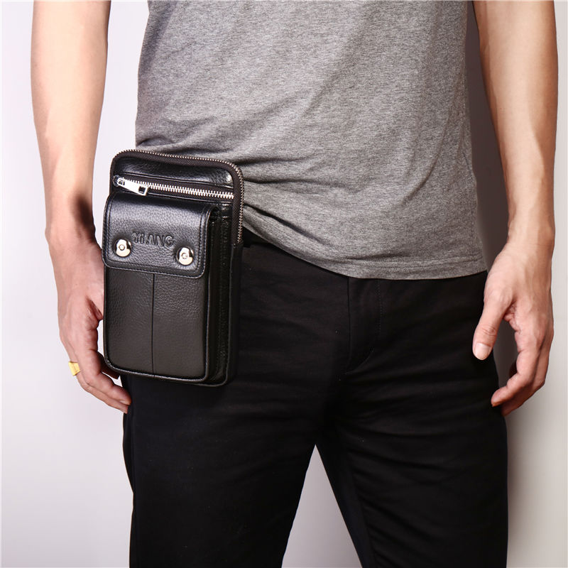 出门在外，手机香烟携带不方便，很多人都选择带上这款手机腰包