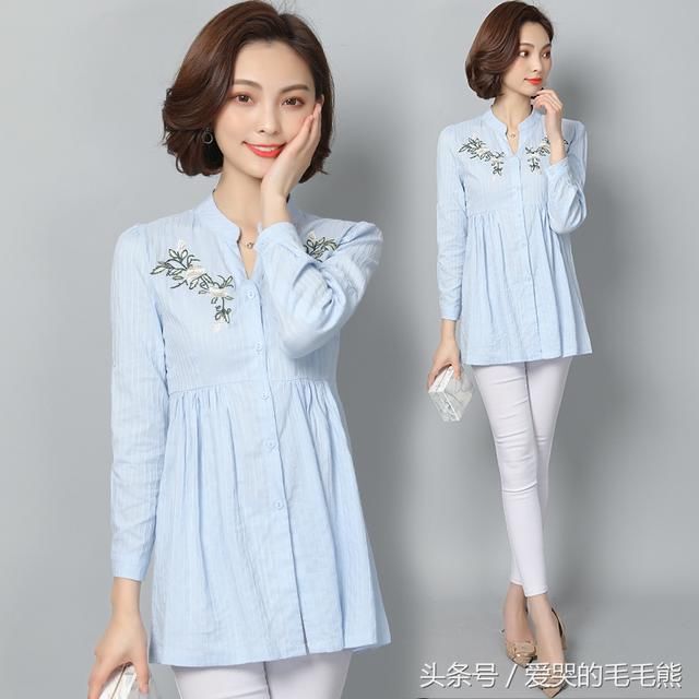 60后女人，如果条件允许，建议中秋穿“妈妈装”，优雅大方特美