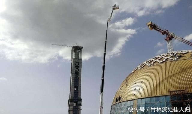 耗资78亿的全球第3大清真寺:中国负责承建,设计寿命最少400年
