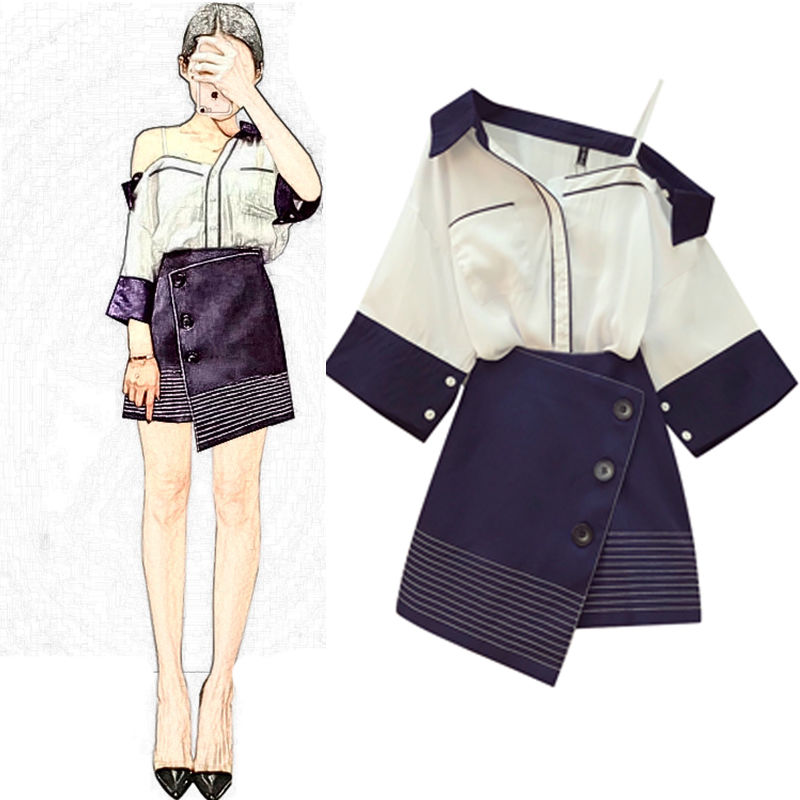 现在女人真会穿，直接穿个“隐形一字裙”不过确实漂亮