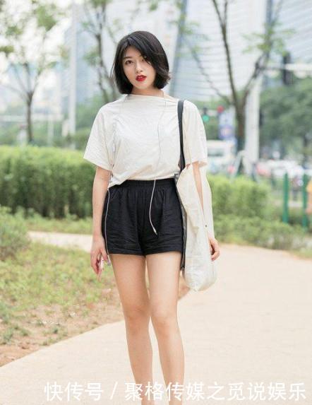 街拍：图1前挺后翘，图3撩到你了我可不管，图5是男人的最爱！