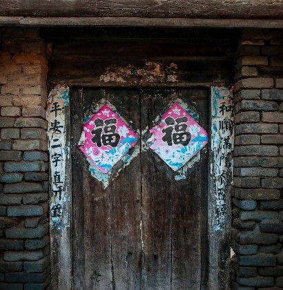  树木@农村老家的树木大家的门，渐渐消失了，难道还有回忆吗