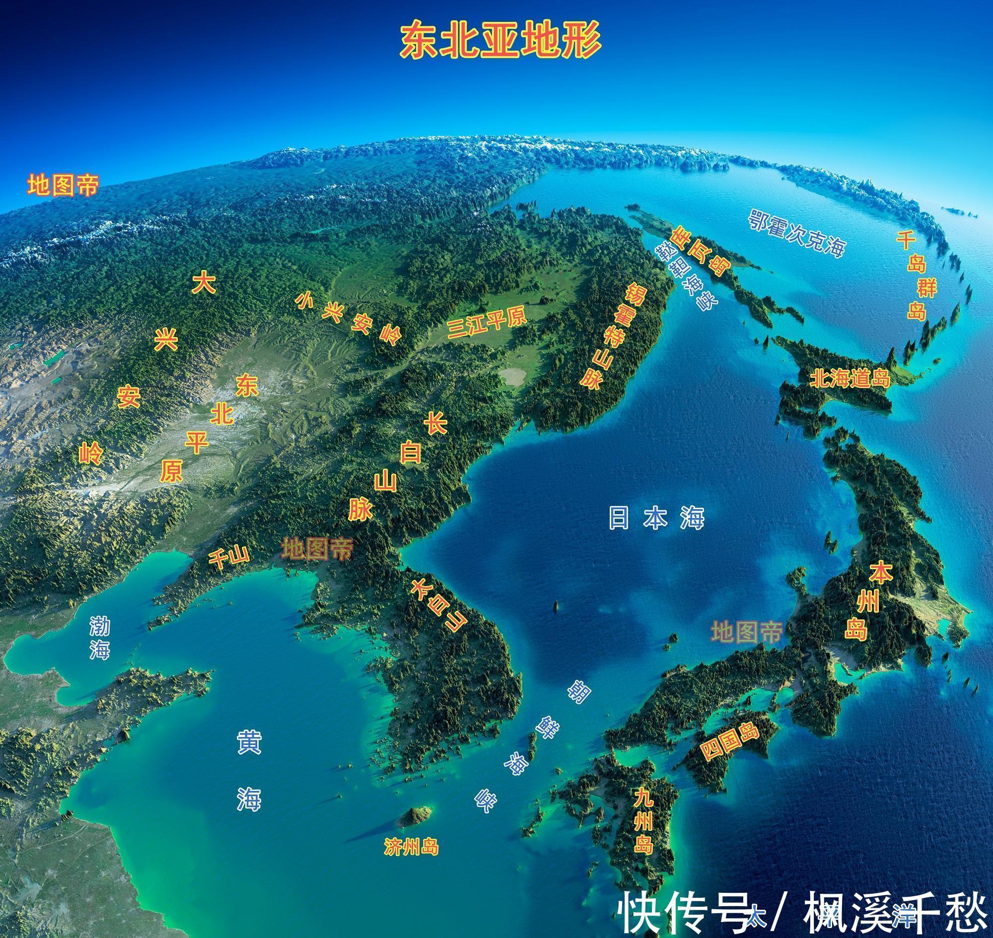 从位置面积人口历史等角度,全方位对比日本朝