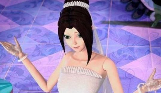 精灵梦叶罗丽中穿白裙子最漂亮个几位仙子，最后一位是公认女神