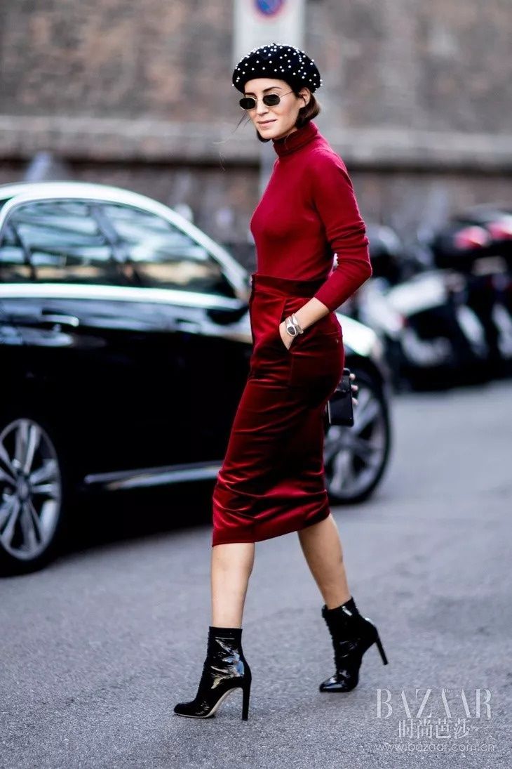 今年的秋冬流行色很吉利，还没到过年就要红火起来!