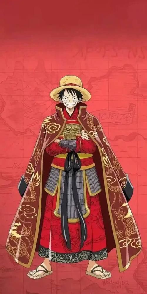  #罗杰#海贼王：当草帽团穿上汉服！索隆帅到没有朋友，路飞比罗杰还霸气