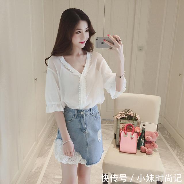  [冰丝针织衫]这些中长袖子的衣衣，能修饰你的手臂哦