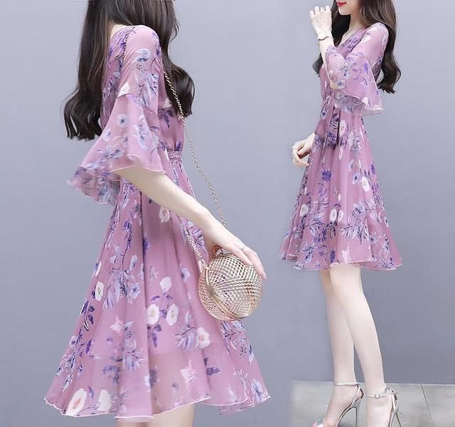 40岁的大龄女人要精心打扮，多穿这些精致裙，洋气，简直美翻天