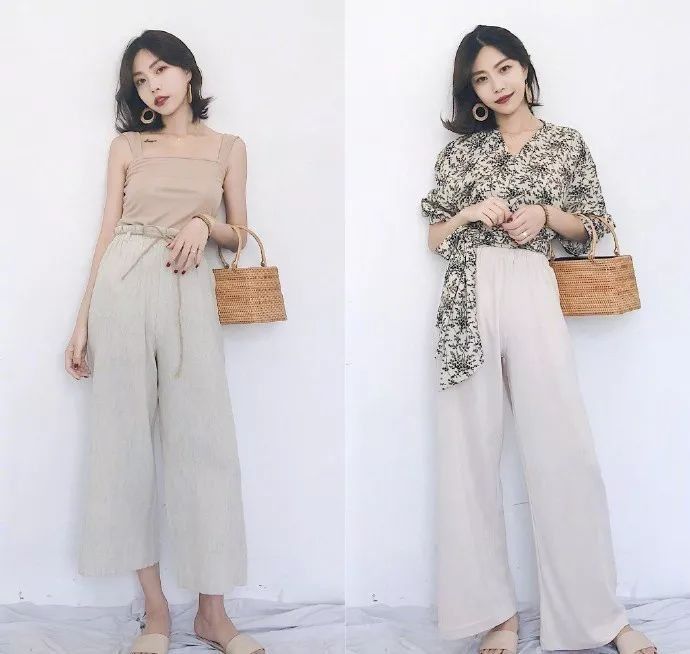 夏季最简单容易搭配的45套穿搭，直接照着穿!