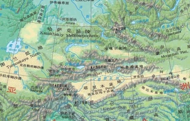  「山系是世界」天山山系：世界上距离海洋最远的山系，也是干旱