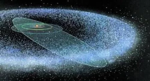 在太空中太阳系其实是一个很不起眼的行星系,但是它却孕育了地球的文明