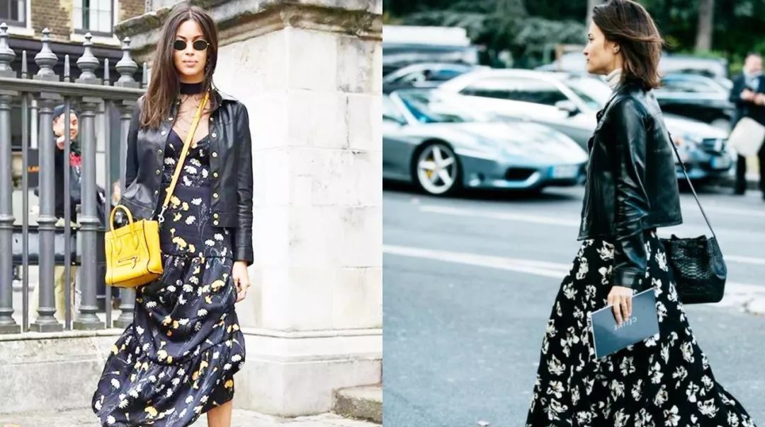  搭配碎花裙：春日清风徐来,碎花裙扬起裙摆美得刚刚好~