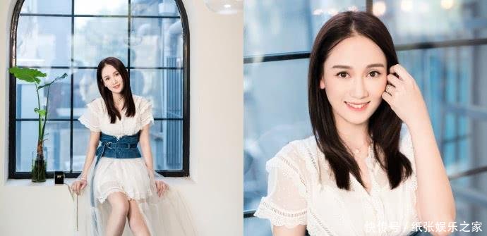 陈乔恩瘦了20斤不止, 露背波点裙穿出仙女感, 38岁秒变18岁!