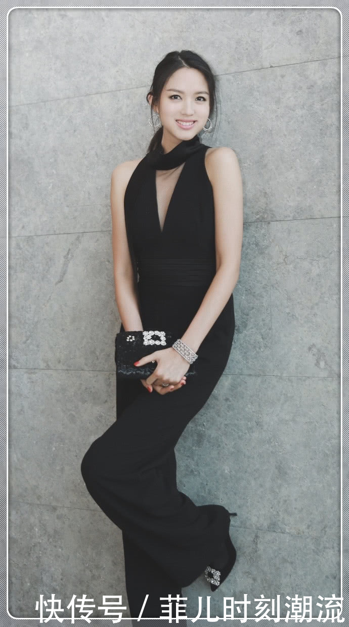 182cm张梓琳不愧是世界小姐，长裤都能穿成九分裤，大长腿太惊艳