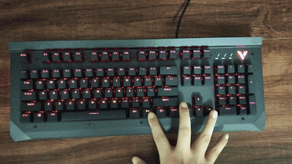 键盘脏了怎么办?拿去冲冲水!RAPOO 雷柏 V750防水背光机械键盘体验