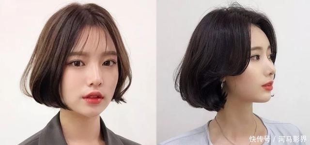 『短发』2019韩系中短发型图鉴!修饰脸型露出锁骨让你更美丽