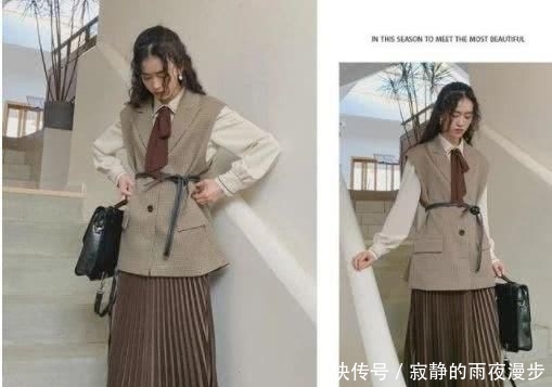 「复古」10种少女感显瘦迷人的春装穿法,文艺又气质