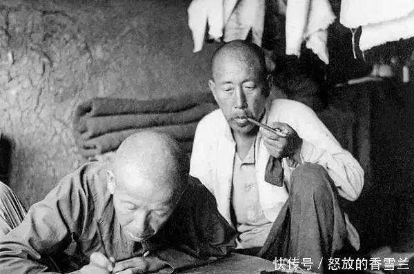  食堂@50年代罕见老照片农民斗地主，公社食堂吃大锅饭