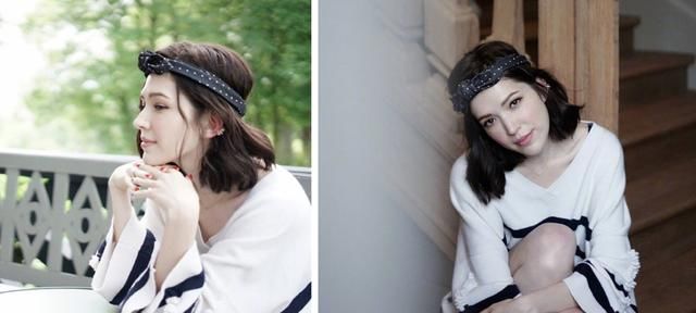 许玮甯摩洛哥旅行晒美照，把民族风穿这么美，多亏她的混血颜