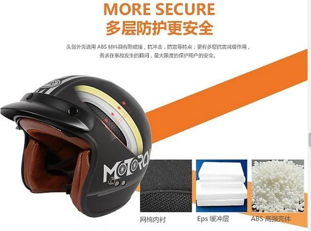 磨砂复古头盔ECE认证，带内置镜片+帽檐，238限量抢购，还有大礼