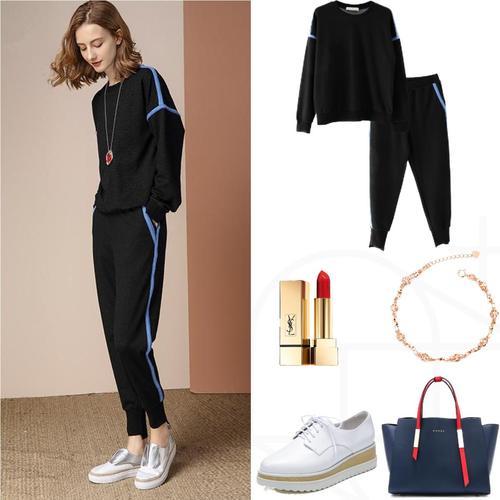 别穿牛仔裤啦，时尚套装穿搭技巧，经典时髦，高级优雅又有气质