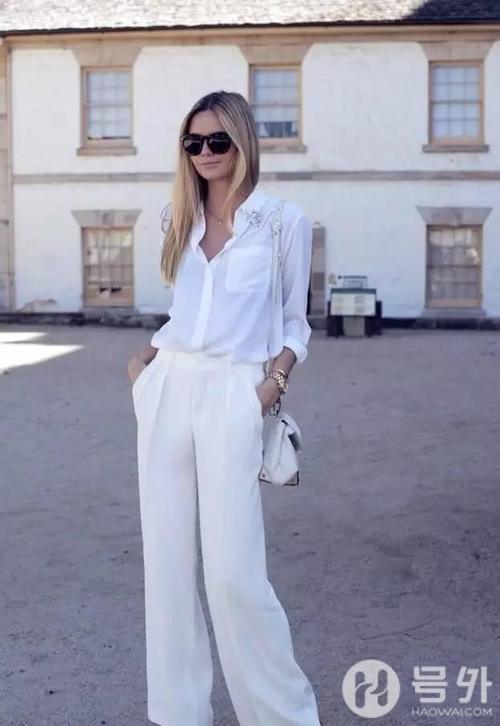穿衣阔腿裤的夏日穿搭，这样穿准没错！