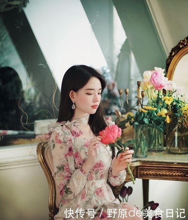 [ 线条美]展现姑娘美丽柔和的线条美，人像摄影：迷人长裙经典而不落俗套