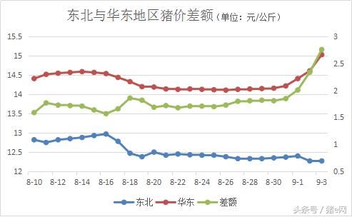 猪价涨幅扩大，局地价格突破15元/公斤