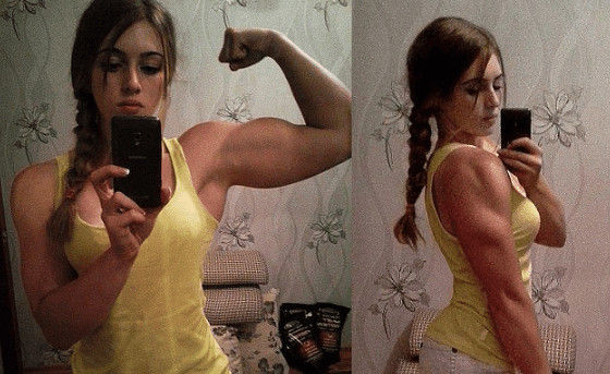 俄罗斯女子长相惊人，有众多追求者，脱下外套让人害怕